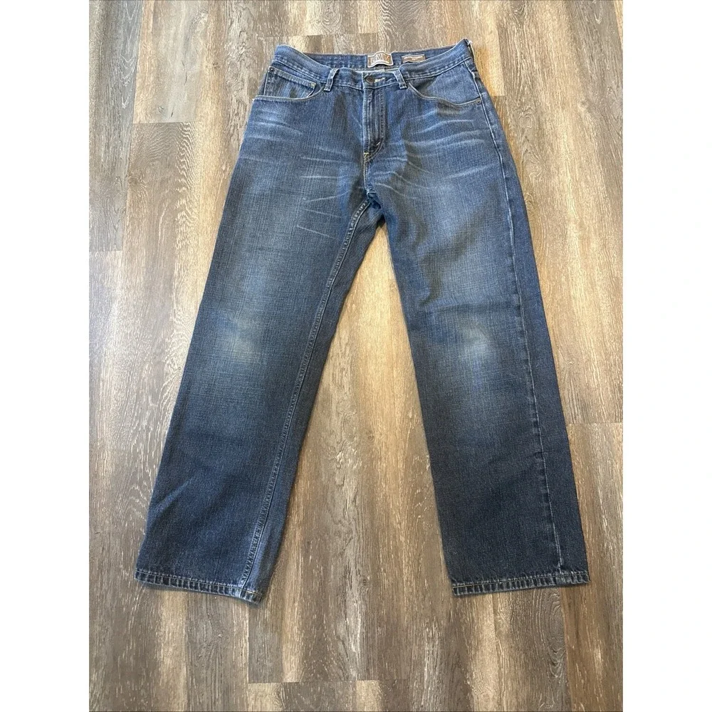 Levis 559 Relaxed Fit Men's 32x32 Selvedge Blue Jeans Fits 32x30